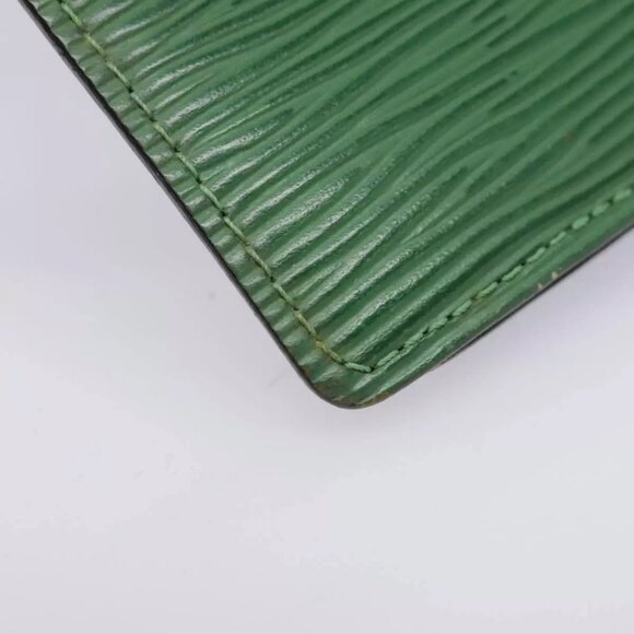 LOUIS VUITTON Epi Agenda PM Day Planner Cover Green R20054 LV Auth 90309 - Picture 10 of 16